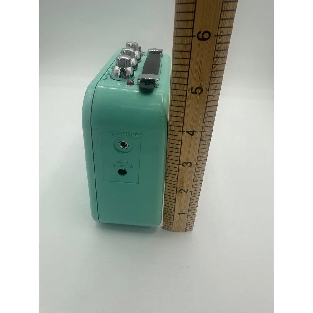 Danelectro Honeytone Mini Guitar Amp Teal N-10 Excellent Portable Practice Amp - Picture 8 of 8